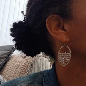 Dangle Beaded Earrings